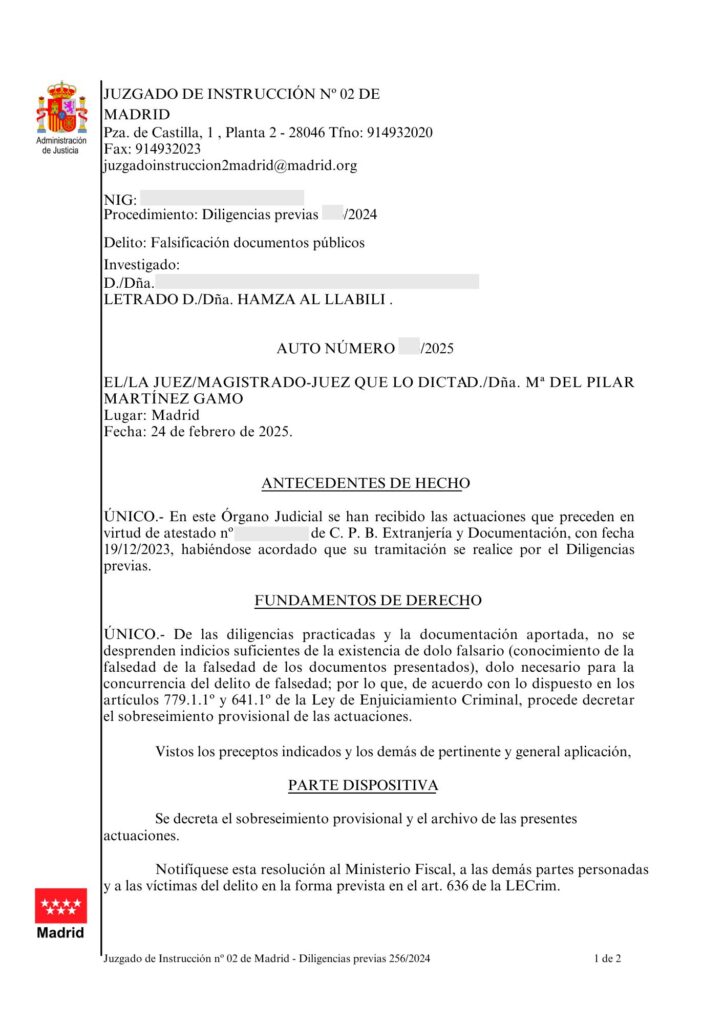 Delito de Falsificación