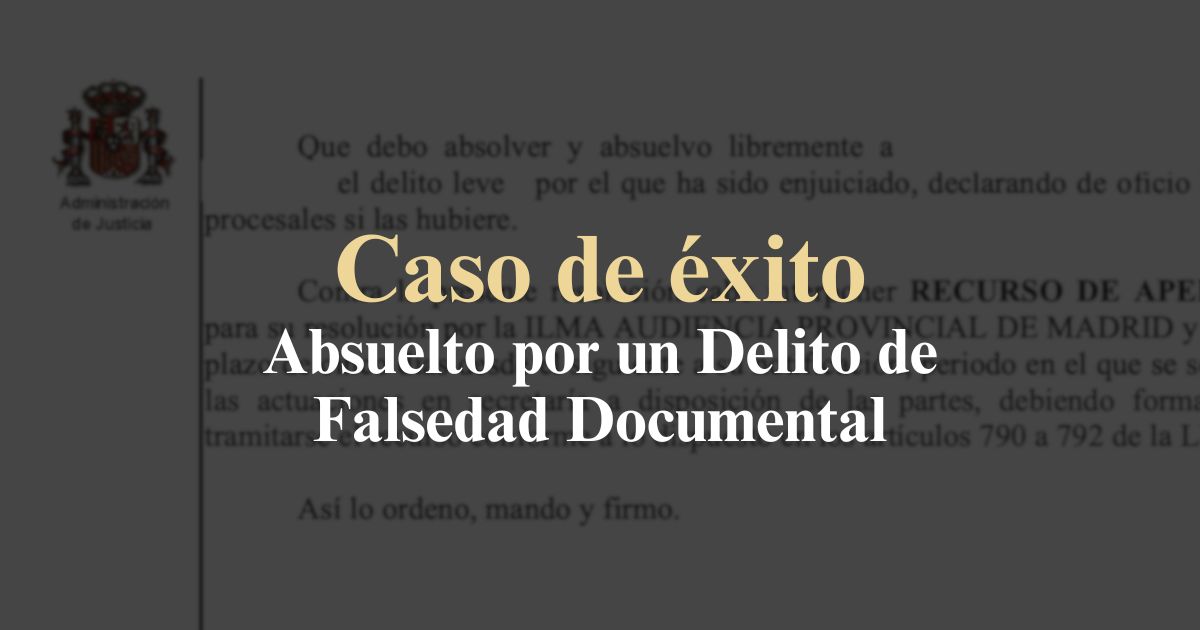 Falsedad documental